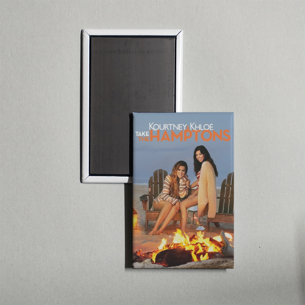 Kourtney & Khloé Take the Hamptons TV Show Fridge Magnet
