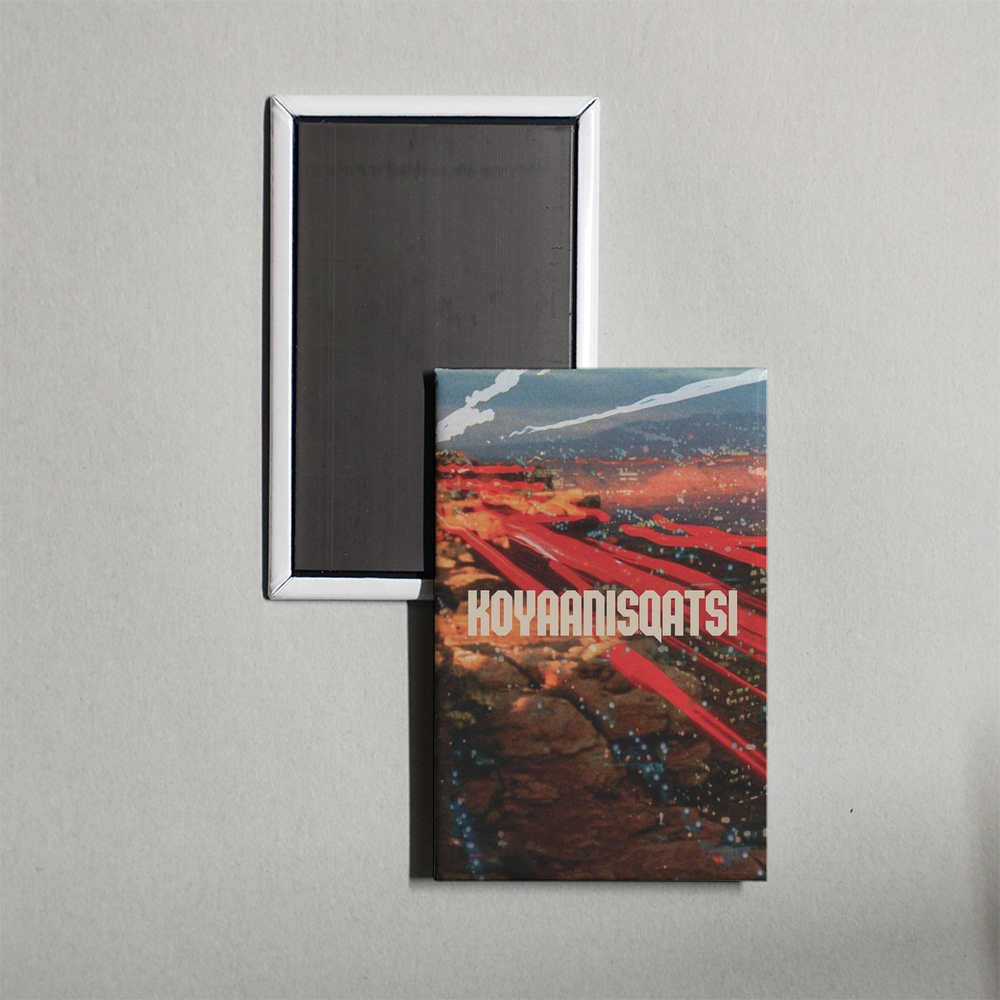 Koyaanisqatsi Mini Movie Fridge Magnet