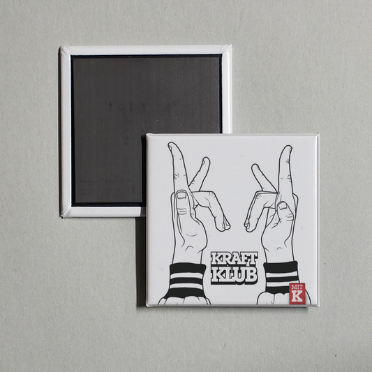 Kraftklub - Mit K Album Cover Fridge Magnet