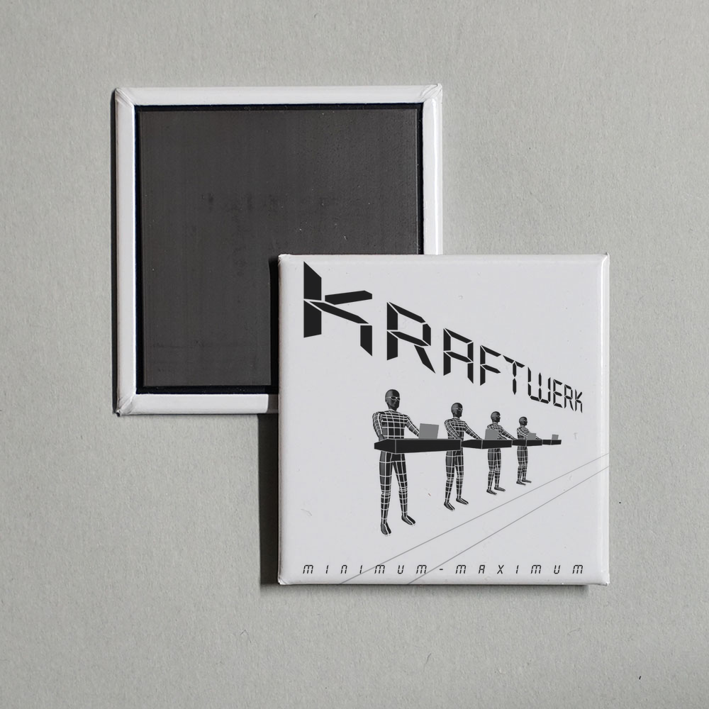 Kraftwerk - Minimum - Maximum Album Cover Fridge Magnet
