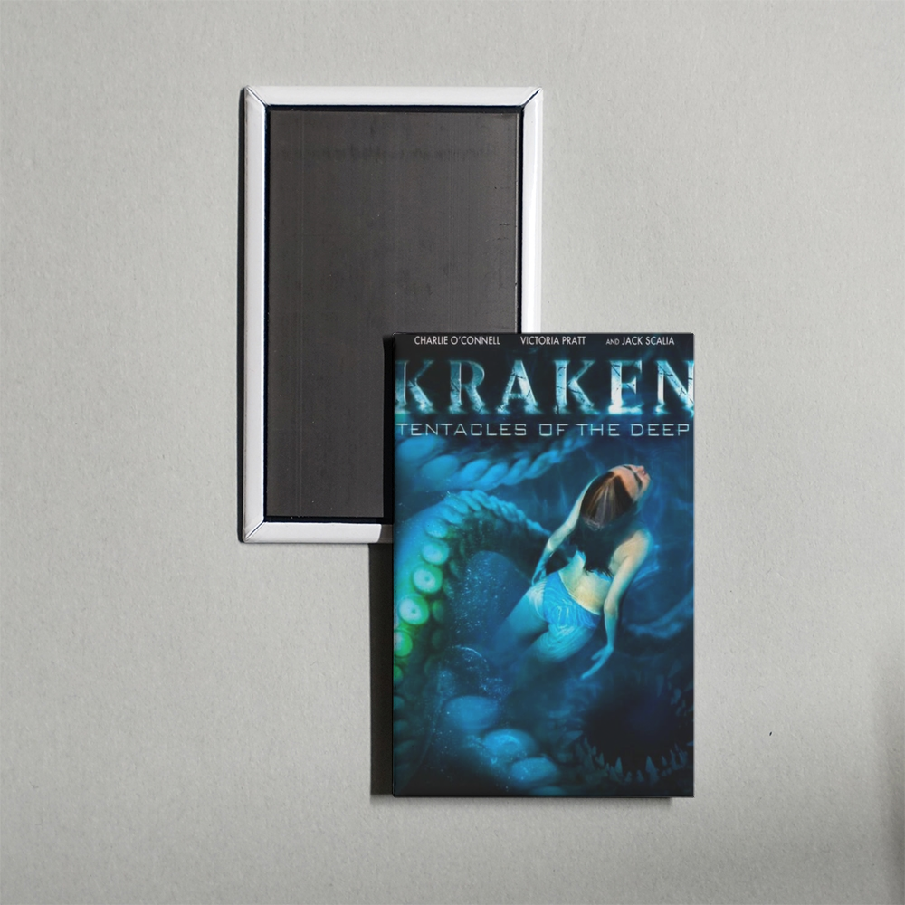 Kraken Tentacles of the Deep Mini Movie Fridge Magnet