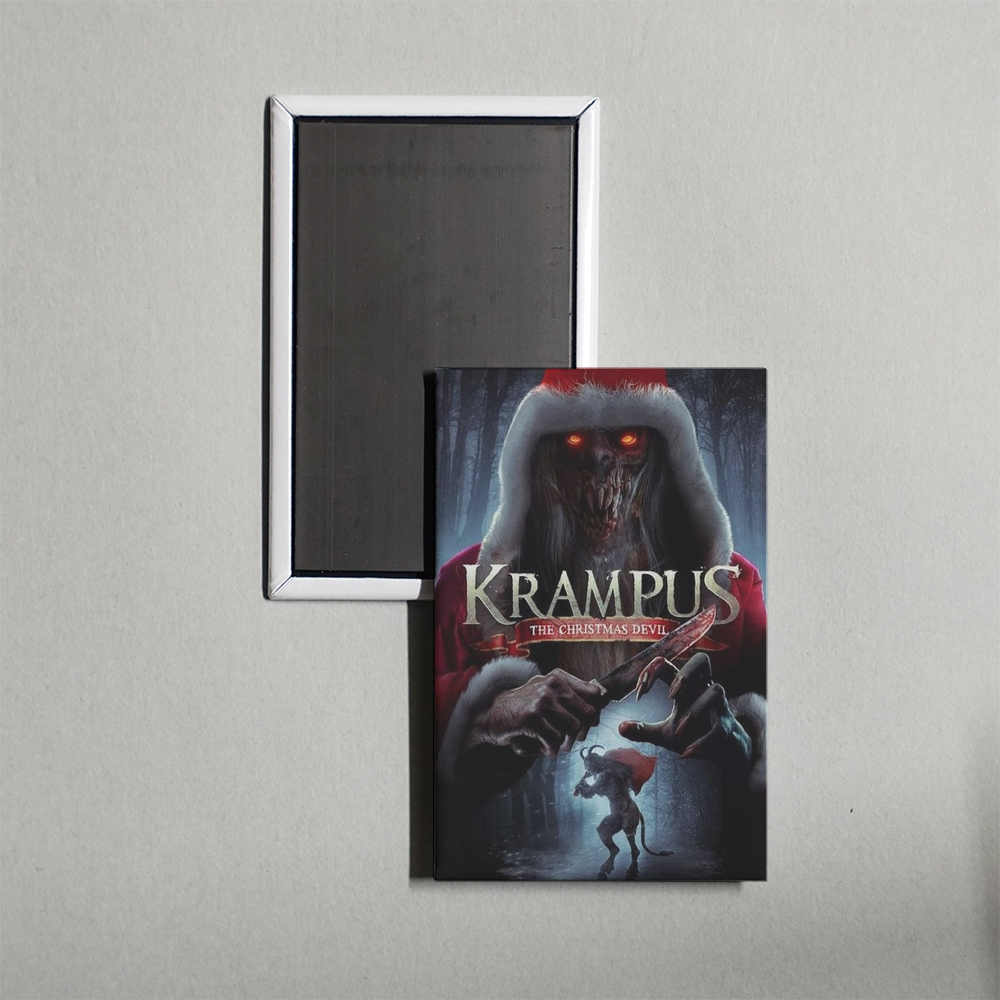 Krampus The Christmas Devil Mini Movie Fridge Magnet