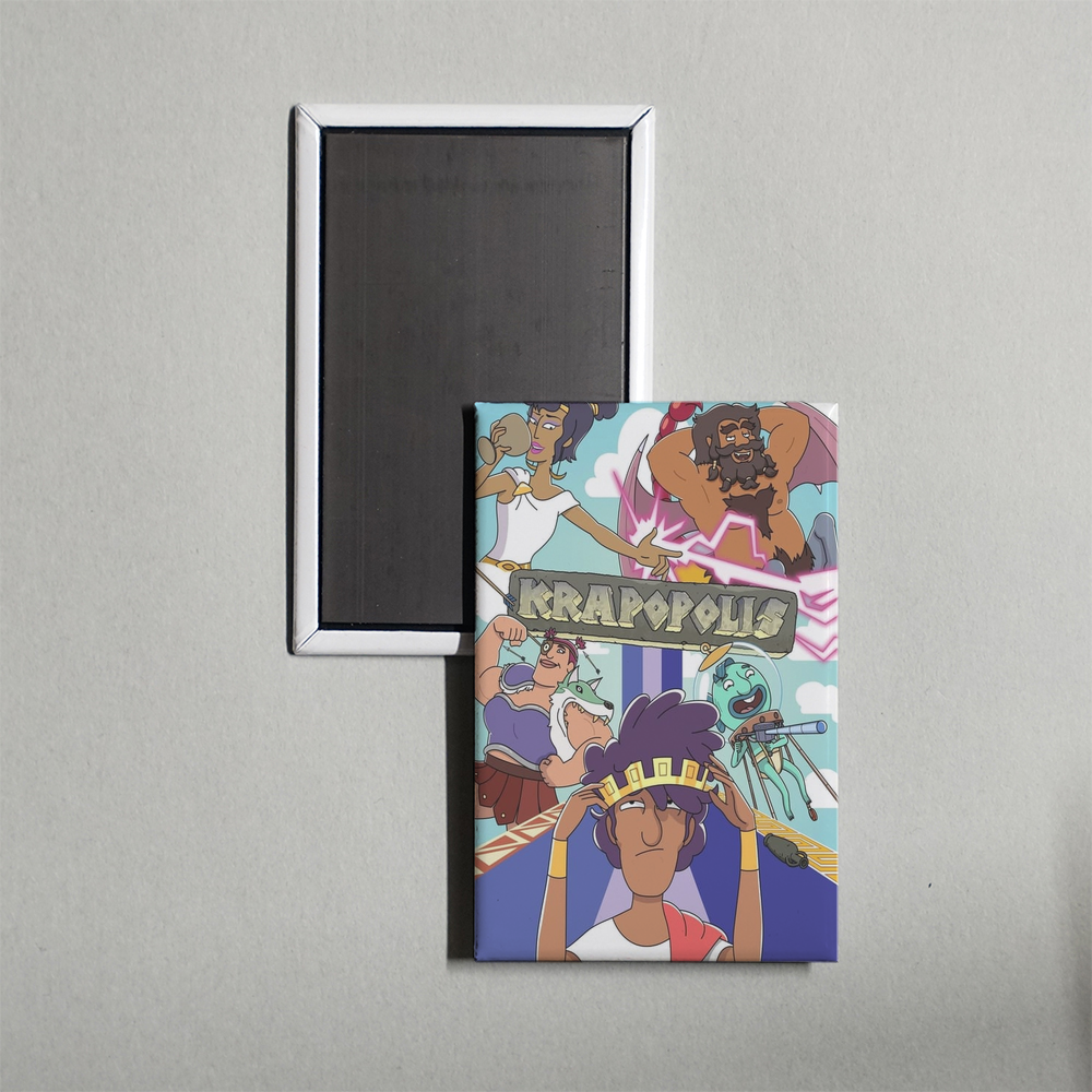 Krapopolis TV Show Fridge Magnet