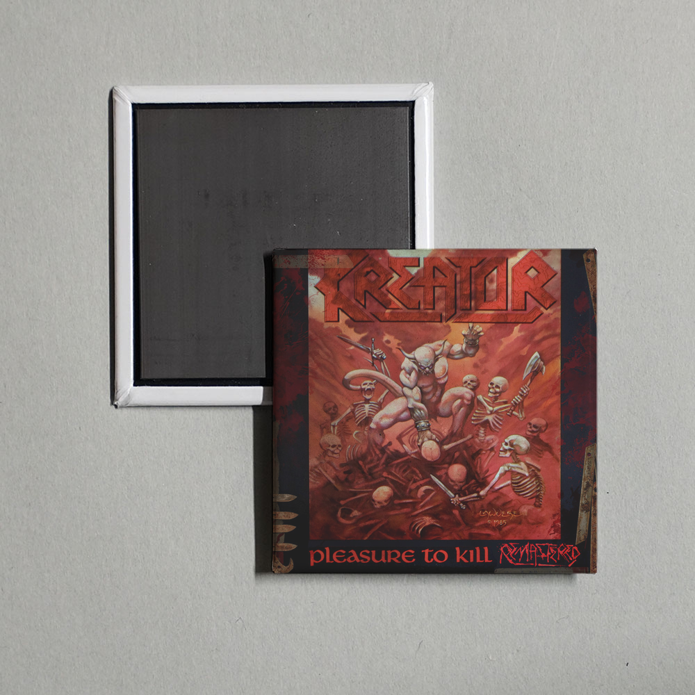 Kreator - Pleasure to Kill Album Cover Fridge Magnet