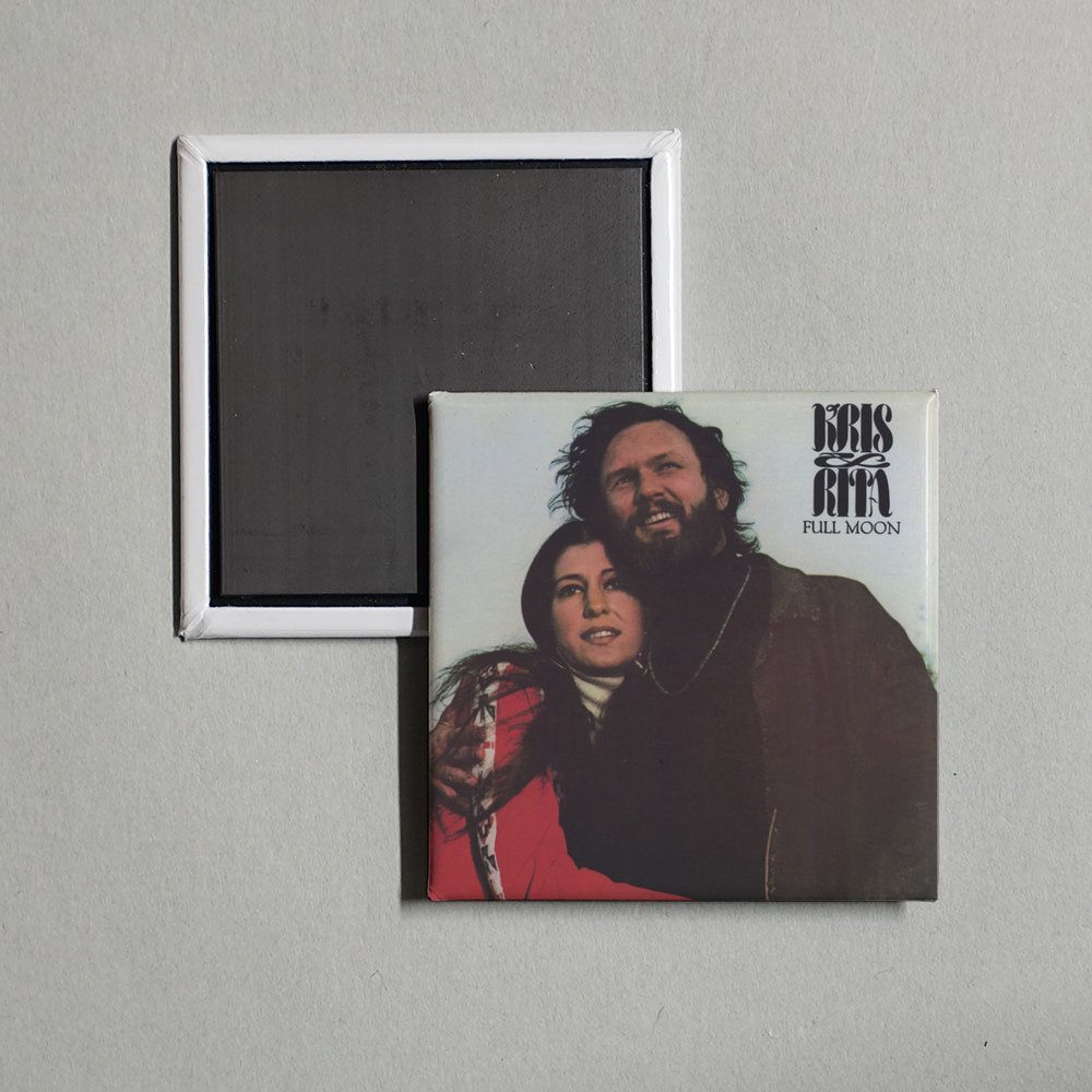 Kris Kristofferson - Full Moon (Expanded Edition) Album Cover Fridge Magnet