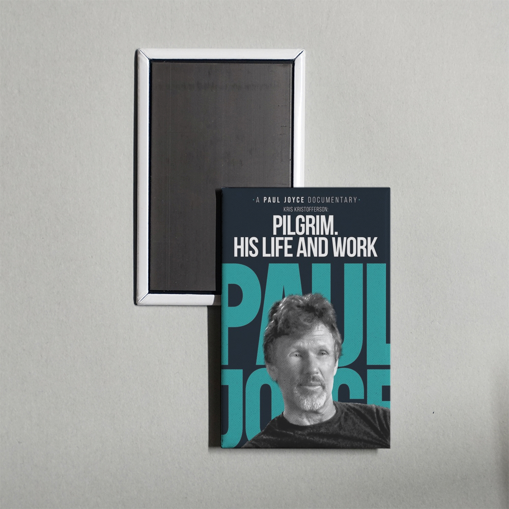 Kris Kristofferson His Life and Work Mini Movie Fridge Magnet