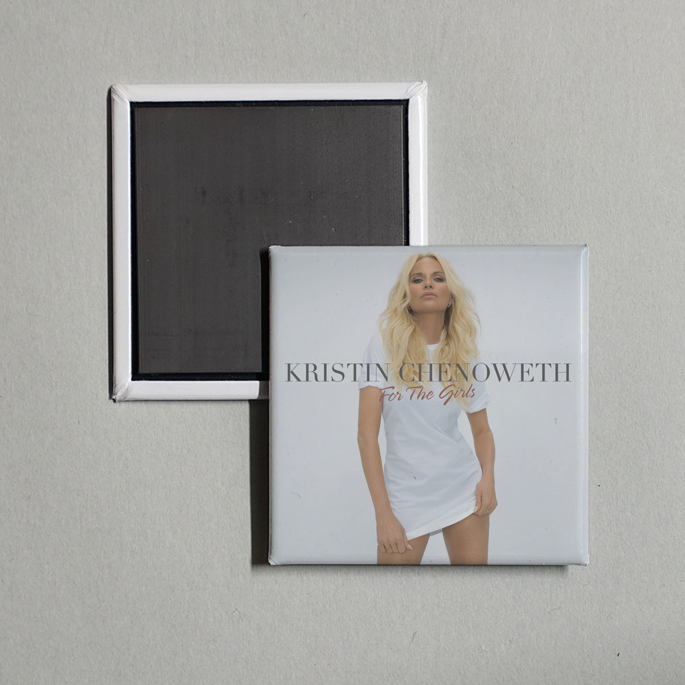 Kristin Chenoweth - For The Girls Album Cover Fridge Magnet