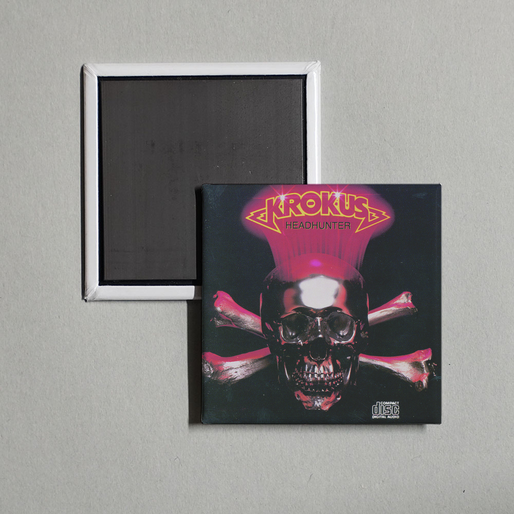 Krokus - Head Hunter Album Cover Fridge Magnet