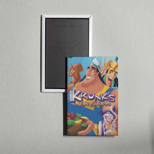 Kronk's New Groove Mini Movie Fridge Magnet