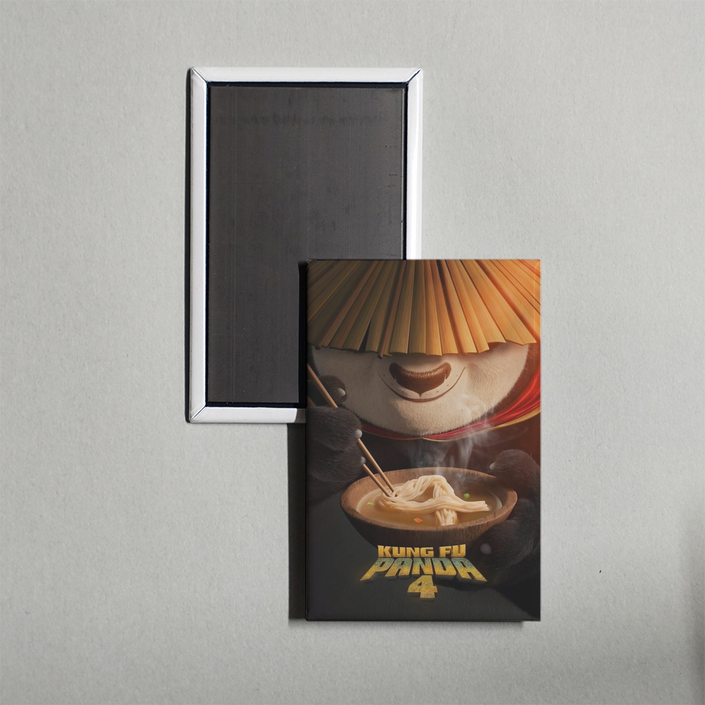 Kung Fu Panda 4 Mini Movie Fridge Magnet