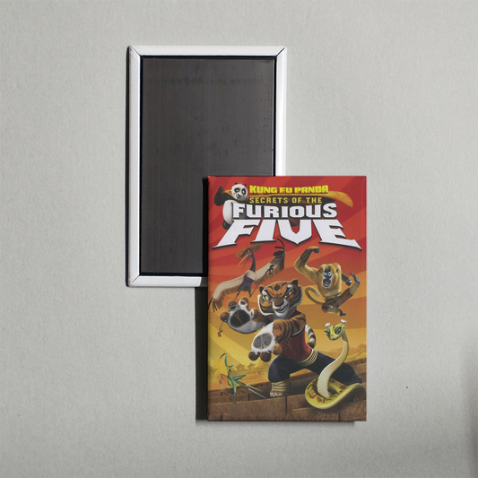 Kung Fu Panda Secrets of the Furious Five Mini Movie Fridge Magnet