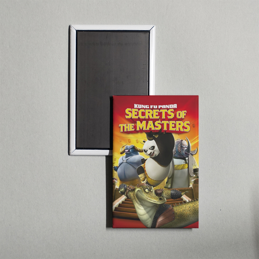 Kung Fu Panda Secrets of the Masters Mini Movie Fridge Magnet