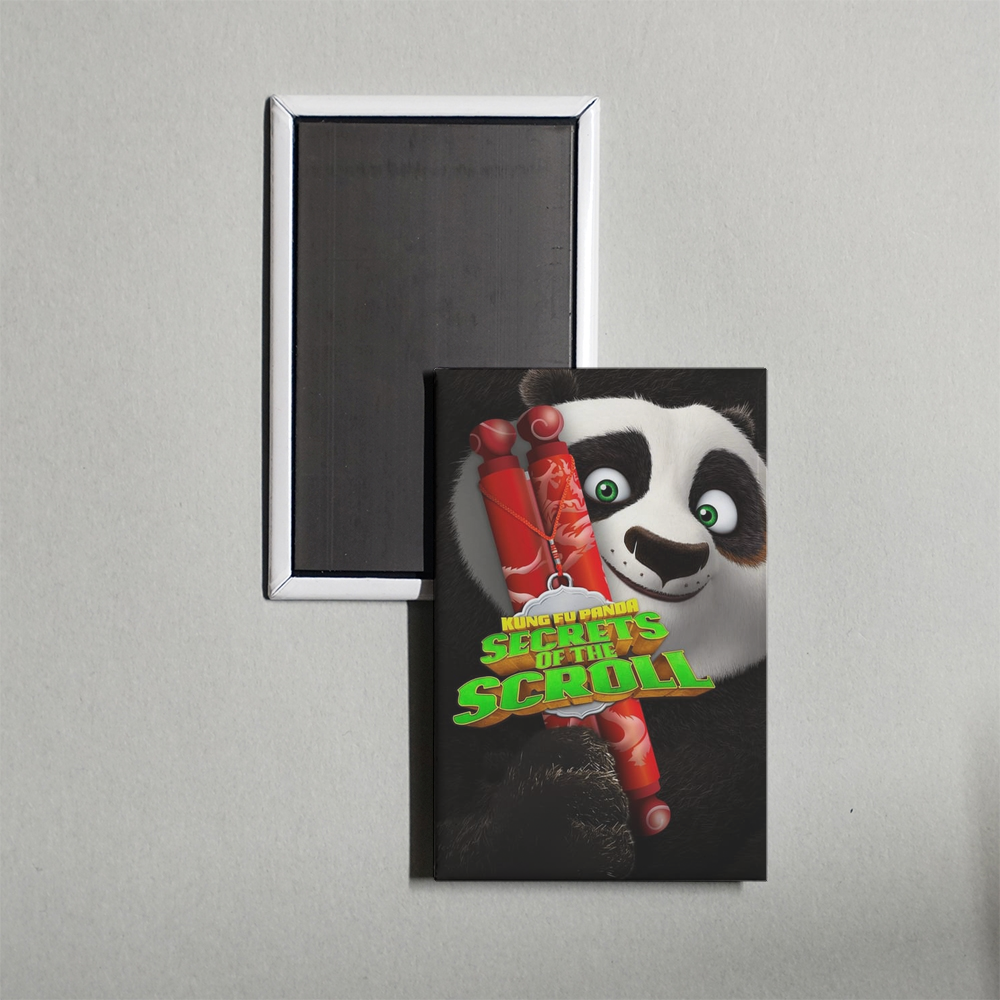 Kung Fu Panda Secrets of the Scroll Mini Movie Fridge Magnet