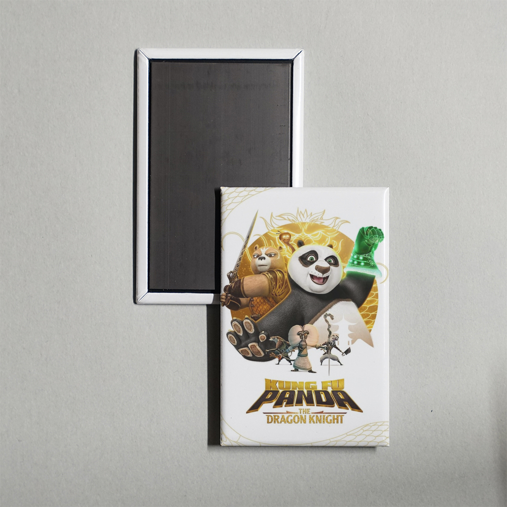 Kung Fu Panda The Dragon Knight TV Show Fridge Magnet