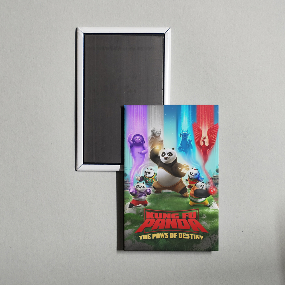 Kung Fu Panda The Paws of Destiny TV Show Fridge Magnet
