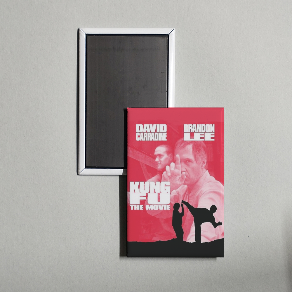 Kung Fu The Movie Mini Movie Fridge Magnet