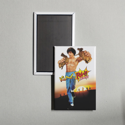 Kung Pow Enter the Fist Mini Movie Fridge Magnet