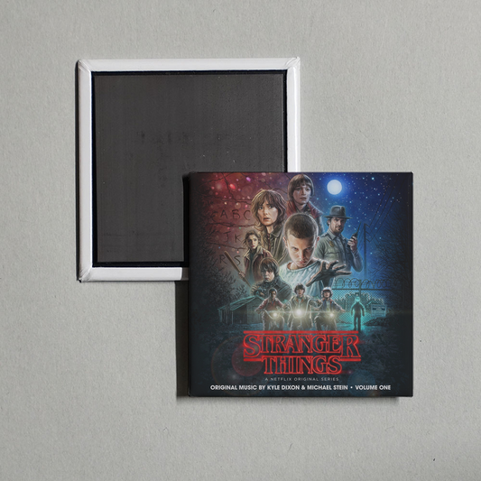 Kyle Dixon & Michael Stein - Stranger Things, Vol. 1 (A Netflix Original Series Soundtrack) Album Cover Fridge Magnet
