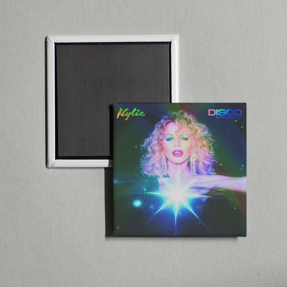 Kylie Minogue - DISCO (Extended Mixes) Album Cover Fridge Magnet