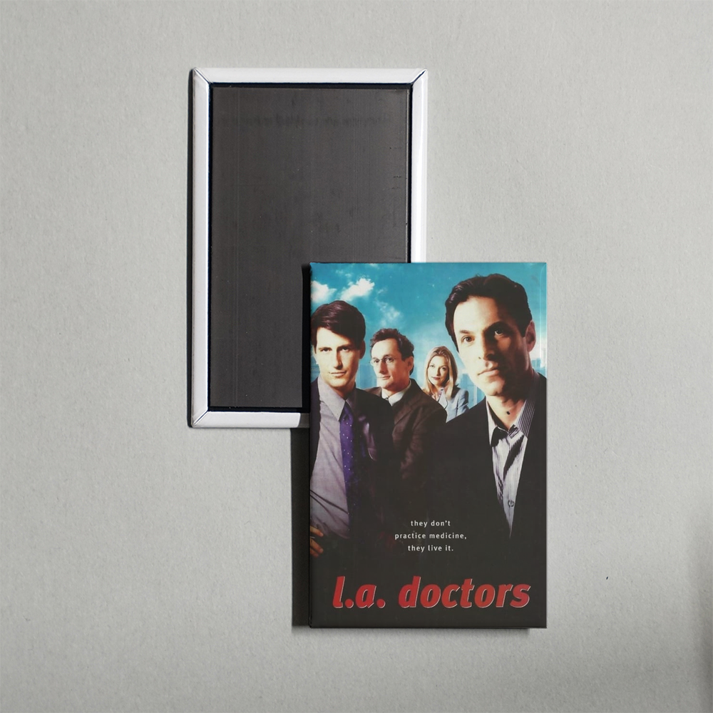 L.A. Doctors TV Show Fridge Magnet