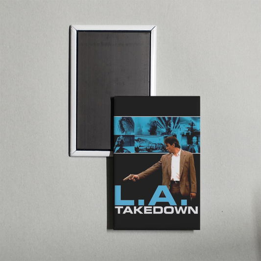 L.A. Takedown Mini Movie Fridge Magnet