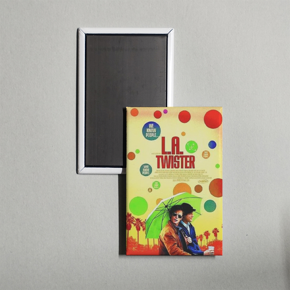 L.A. Twister Mini Movie Fridge Magnet