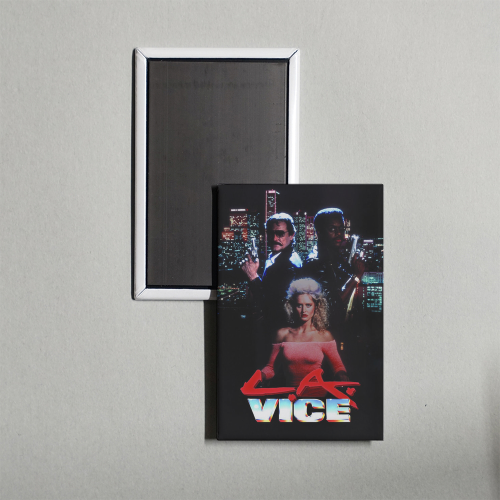 L.A. Vice Mini Movie Fridge Magnet