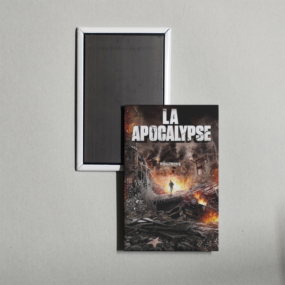 LA Apocalypse Mini Movie Fridge Magnet
