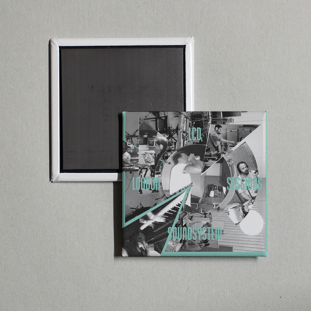LCD Soundsystem - London Sessions Album Cover Fridge Magnet
