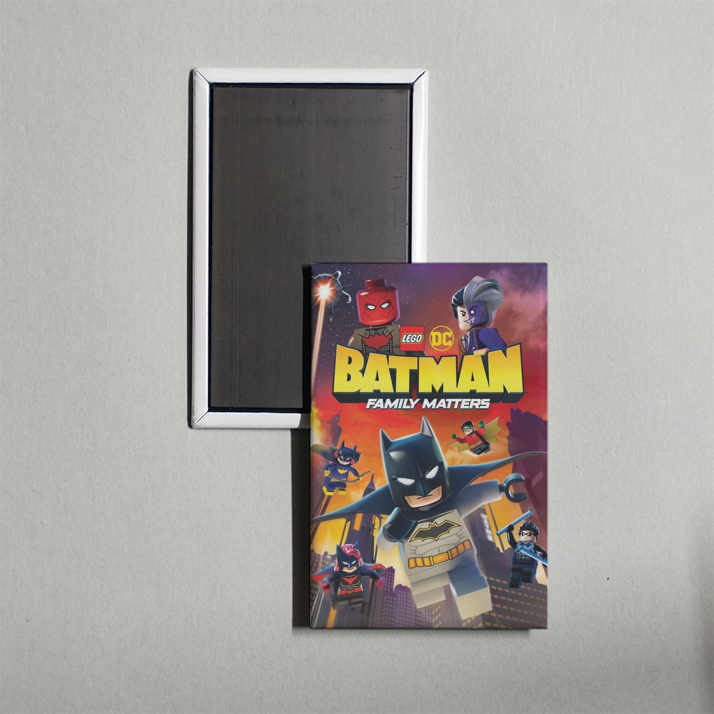 LEGO DC Batman Family Matters Mini Movie Fridge Magnet