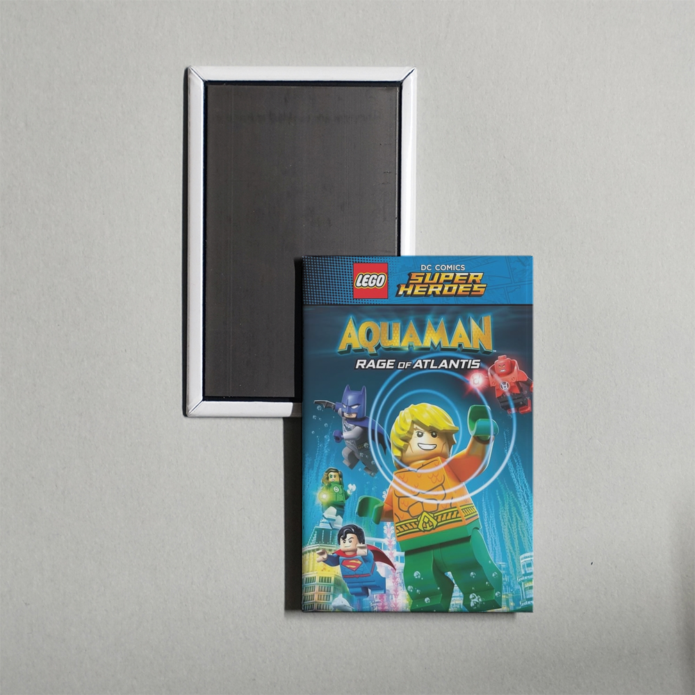 LEGO DC Comics Super Heroes Aquaman - Rage of Atlantis Mini Movie Fridge Magnet