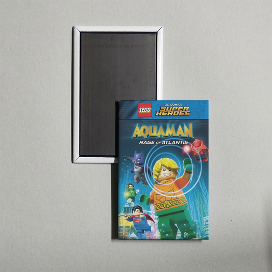 LEGO DC Comics Super Heroes Aquaman - Rage of Atlantis Mini Movie Fridge Magnet