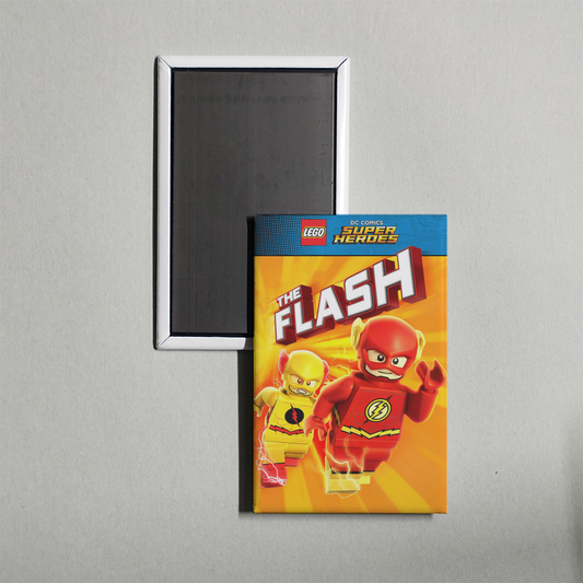 LEGO DC Comics Super Heroes The Flash Mini Movie Fridge Magnet