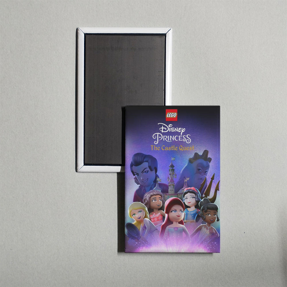 LEGO Disney Princess The Castle Quest Mini Movie Fridge Magnet
