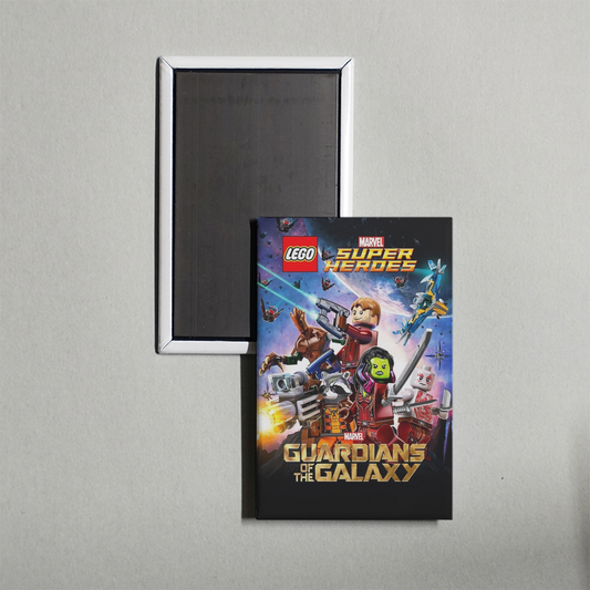 LEGO Marvel Super Heroes Guardians of the Galaxy - The Thanos Threat Mini Movie Fridge Magnet