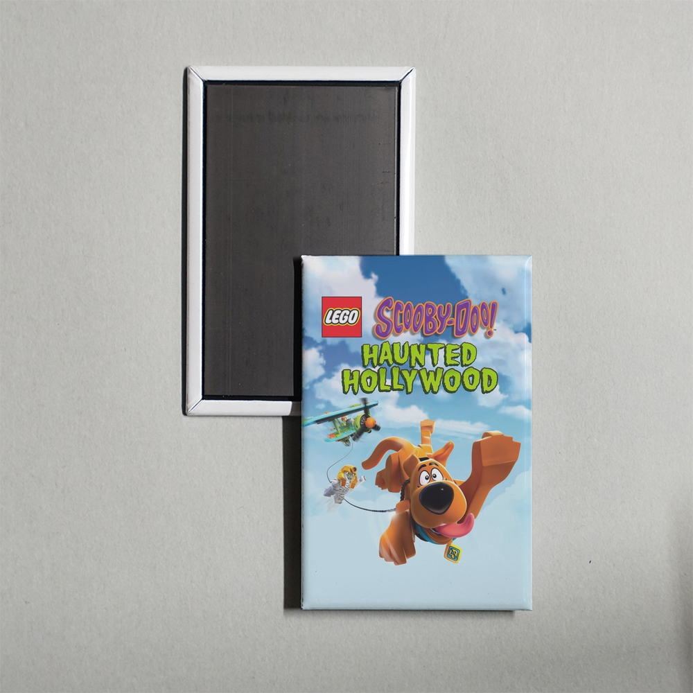 LEGO Scooby-Doo! Haunted Hollywood Mini Movie Fridge Magnet