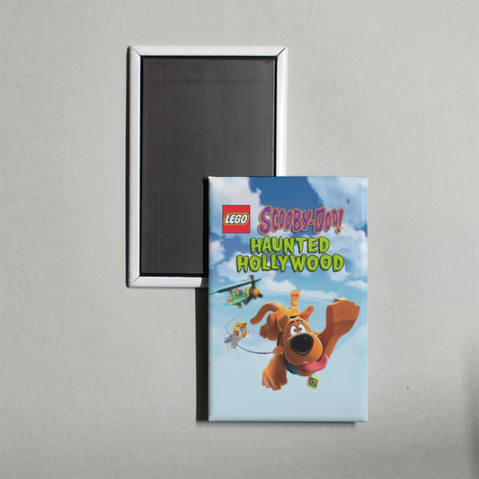 LEGO Scooby-Doo! Haunted Hollywood Mini Movie Fridge Magnet