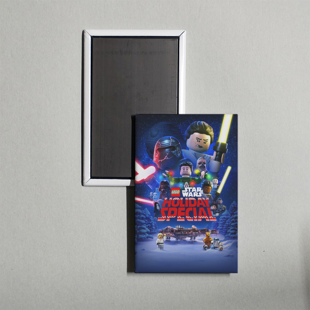 LEGO Star Wars Holiday Special Mini Movie Fridge Magnet