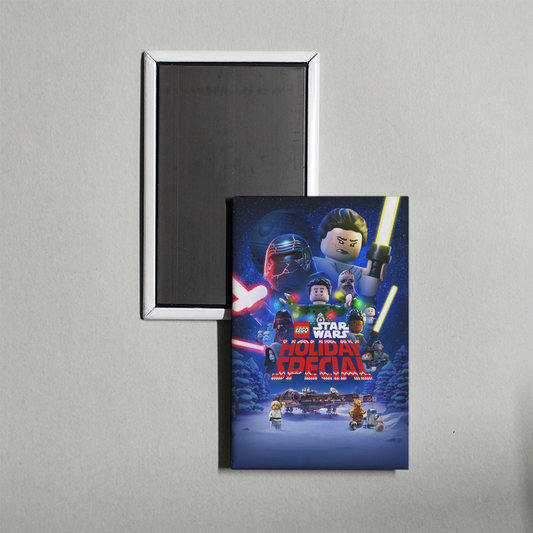 LEGO Star Wars Holiday Special Mini Movie Fridge Magnet