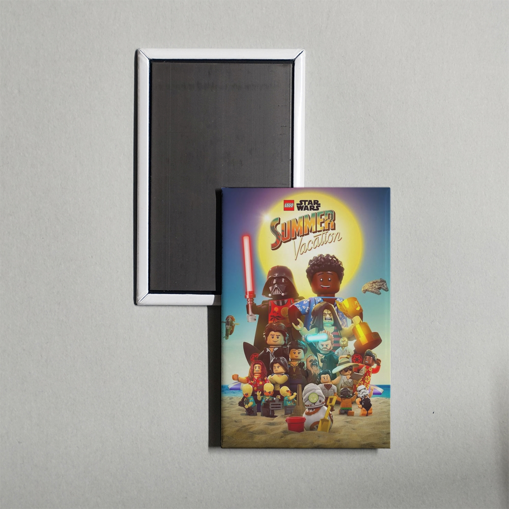 LEGO Star Wars Summer Vacation Mini Movie Fridge Magnet
