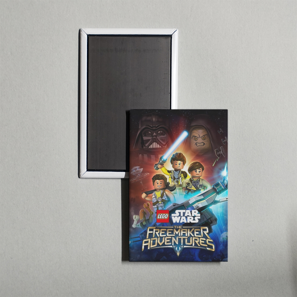 LEGO Star Wars The Freemaker Adventures TV Show Fridge Magnet