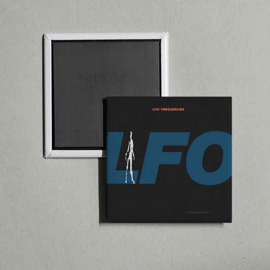 LFO - Frequencies Album Cover Fridge Magnet