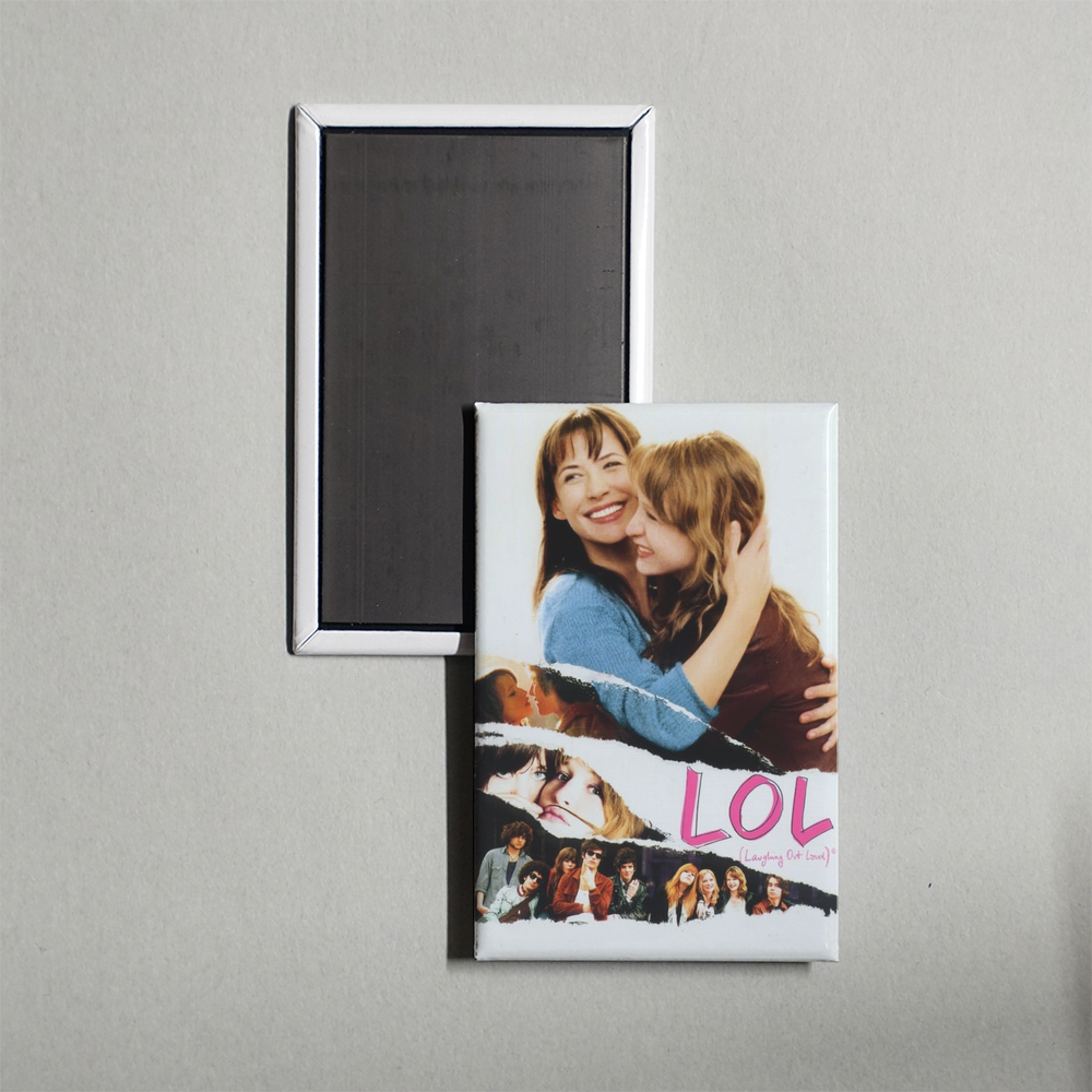 LOL (Laughing Out Loud) Mini Movie Fridge Magnet