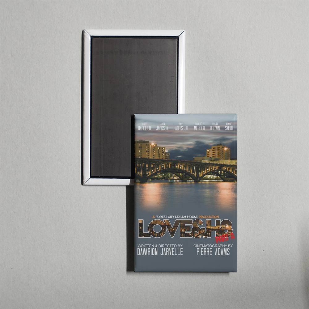 LOVE&H8 Part A Mini Movie Fridge Magnet