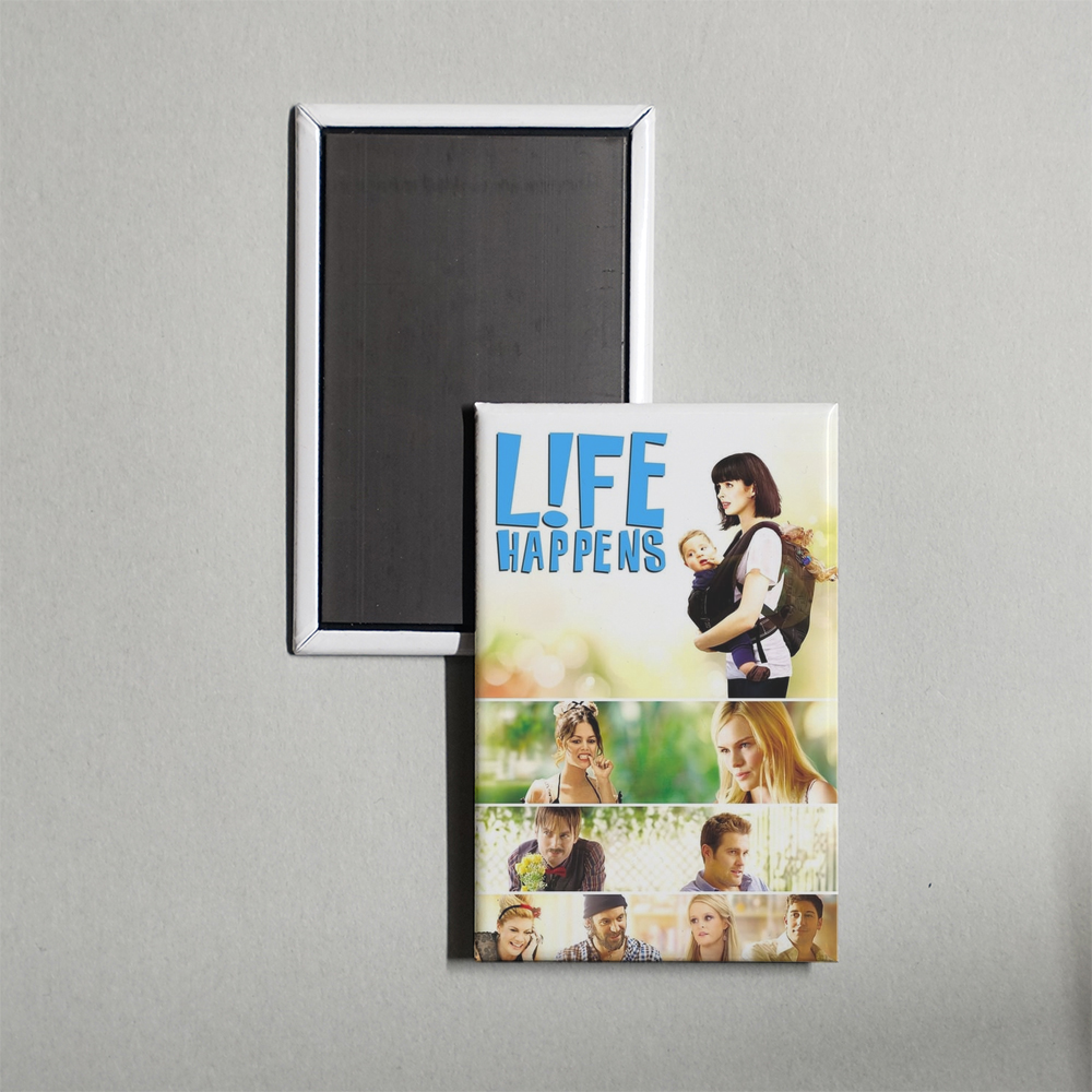 L!fe Happens Mini Movie Fridge Magnet
