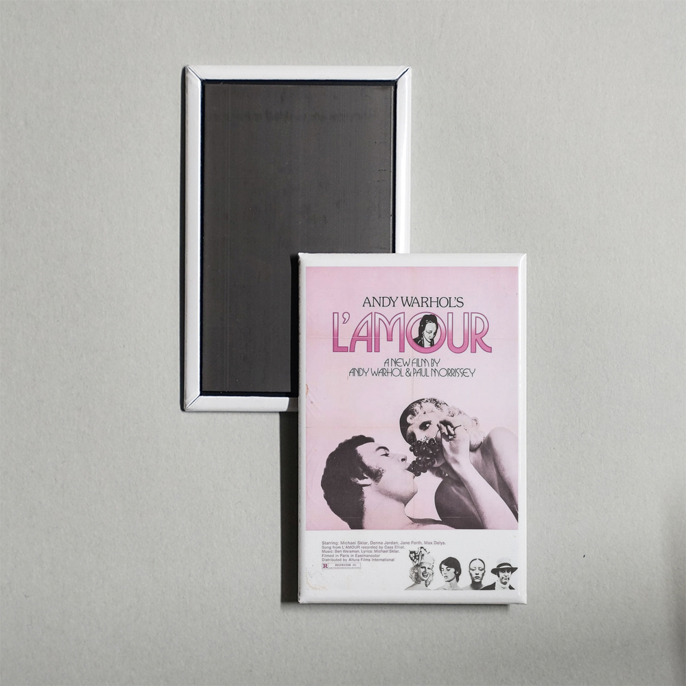 L'Amour Mini Movie Fridge Magnet