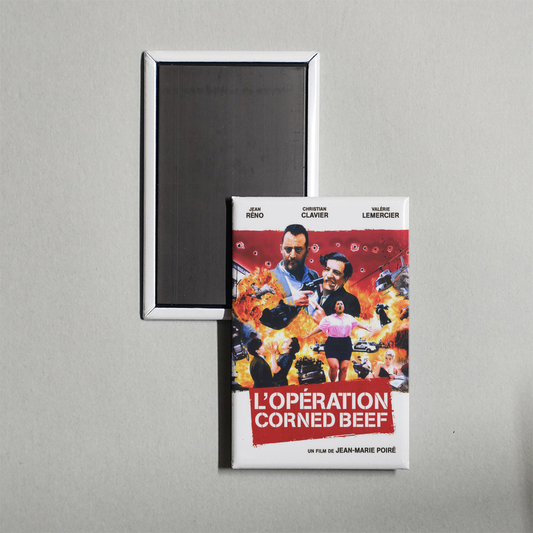 L'OpÃ©ration Corned Beef Mini Movie Fridge Magnet