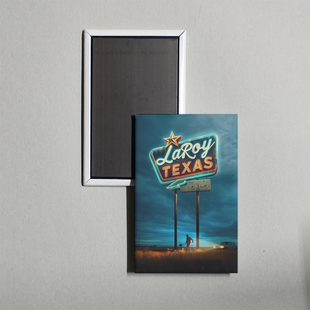 LaRoy, Texas Mini Movie Fridge Magnet