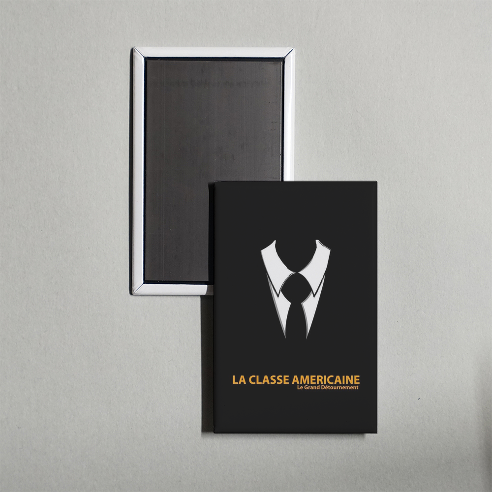 La Classe amÃ©ricaine Mini Movie Fridge Magnet