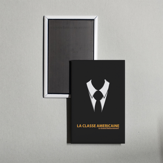La Classe amÃ©ricaine Mini Movie Fridge Magnet